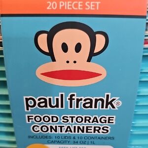 Paul Frank Blue Food Storage Kitchen Set